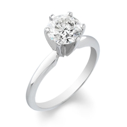 Classic Style Solitaire Engagement Ring